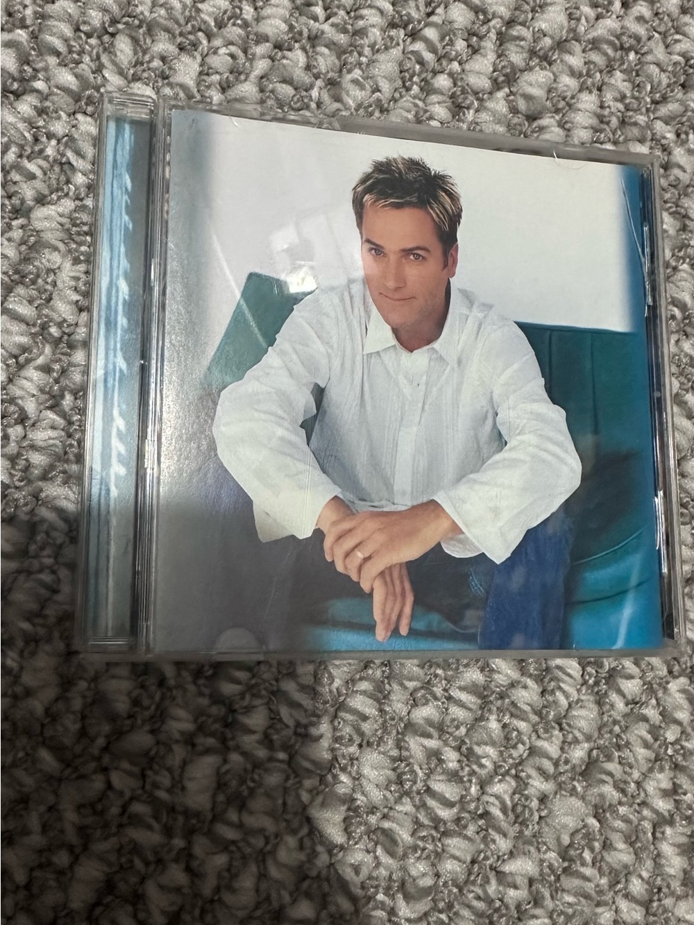 Michael W Smith worship again CD in Clear Jewel Case - Teal & White Cover